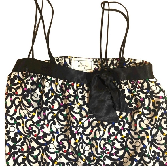 Faye Women’s Polka Dotted Side Slit Maxi Slip Dress - Picture 2 of 16